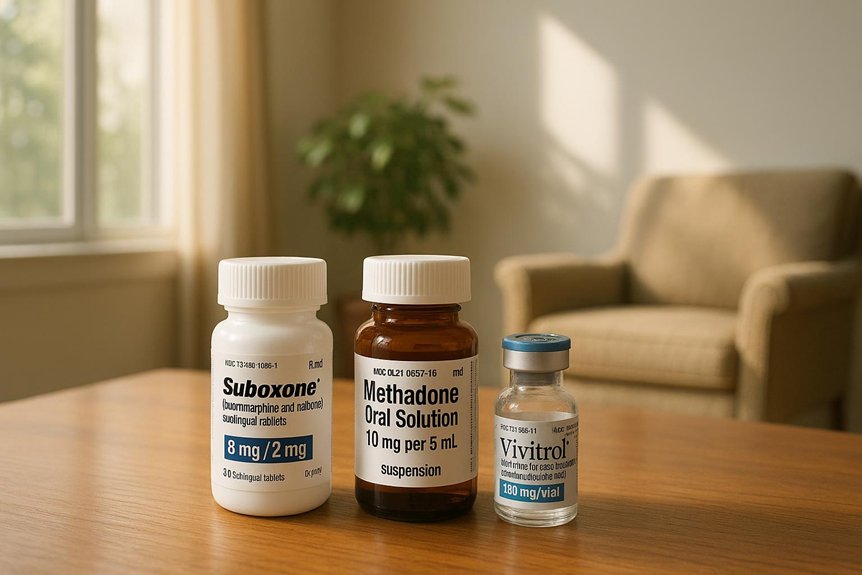 Medication Assisted Treatment in Inpatient Rehab: Suboxone Methadone and Vivitrol